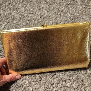 Gold Clutch Bag